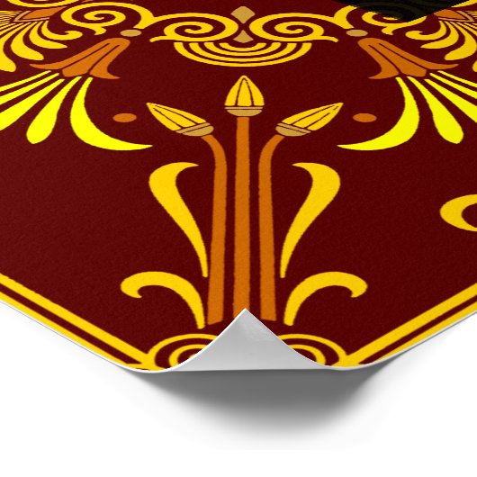 Sprichwörter 3:5-6 poster (Ecke)