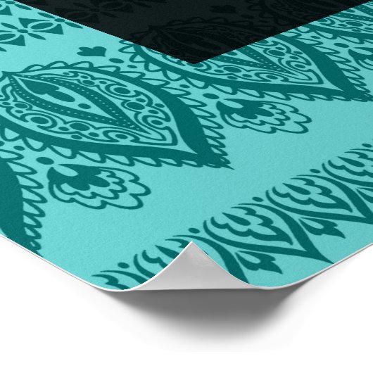 Sprichwörter 3:5-6 Poster (Ecke)