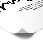 Sprichwörter 3:5-6 poster (Ecke)