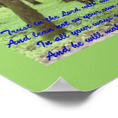 Sprichwörter 3: 5-6 Poster mit schönen grünen Bäum (Ecke)