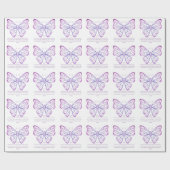 Sprichwörter 3:5,6 Schrift Inspiration Schmetterli Geschenkpapier (Flach)