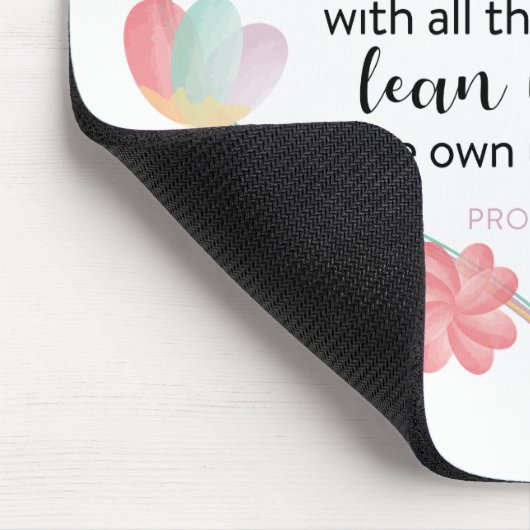 Sprichwörter 3:5 Mousepad - Vertrauen in das Herz (Ecke)