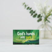 Sprichwörter 3:5 | VERTRAUEN IN DEN HERRN| Gottes Visitenkarte (Stehend Vorderseite)