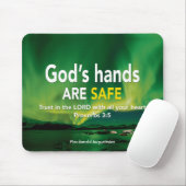 Sprichwörter 3:5 VERTRAUEN IN DIE Hände Gottes, si Mousepad (Mit Mouse)