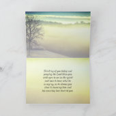 Sprichwörter 3:6 Er wird deinen Weg Bibelverse lei Karte (Innenseite)