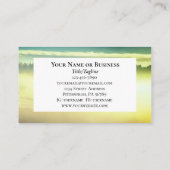 Sprichwörter 3:6 Er wird deinen Weg Bibelverse lei Visitenkarte (Rückseite)