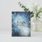 Sprichwörter 3:6 postkarte (Stehend Vorderseite)