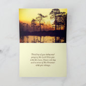 Sprichwörter 4:18 Pfad des rechten Verses Karte (Innenseite)