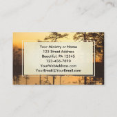 Sprichwörter 4:18 Pfad des rechten Verses Visitenkarte (Rückseite)