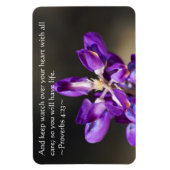 Sprichwörter 4:23 magnet (Vertikal)