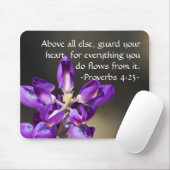 Sprichwörter 4:23 mousepad (Mit Mouse)