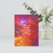 Sprichwörter 4:23 postkarte (Stehend Vorderseite)