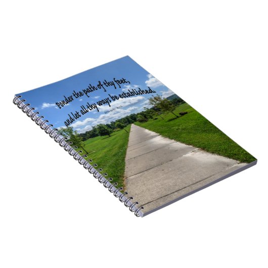 Sprichwörter 4:26 notizblock (Rechte Seite)