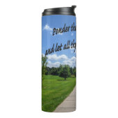 Sprichwörter 4:26 thermosbecher (Nach links gedreht)