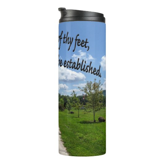 Sprichwörter 4:26 thermosbecher (Nach rechts gedreht)