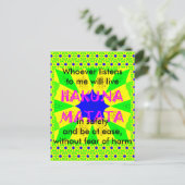 Sprichwörter Neueste Hakuna Matata Schöne Phantast Postkarte (Stehend Vorderseite)