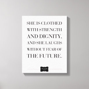 Sprichwörterbuch Individuelle Name Wrapped Canvas Leinwanddruck