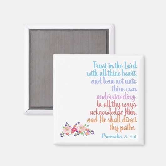 Sprichwörterbuch Magnet (Vorderseite/Rückseite)