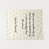 Sprichwörterbuch Wandteppich (Vorderseite (Horizontal))