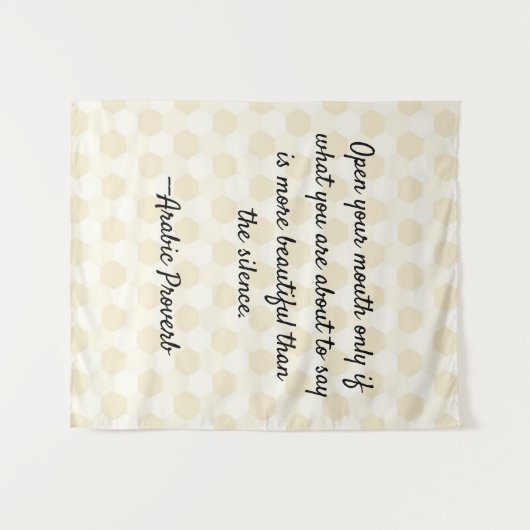 Sprichwörterbuch Wandteppich (Vorderseite (Horizontal))