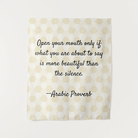 Sprichwörterbuch Wandteppich (Vorderseite)