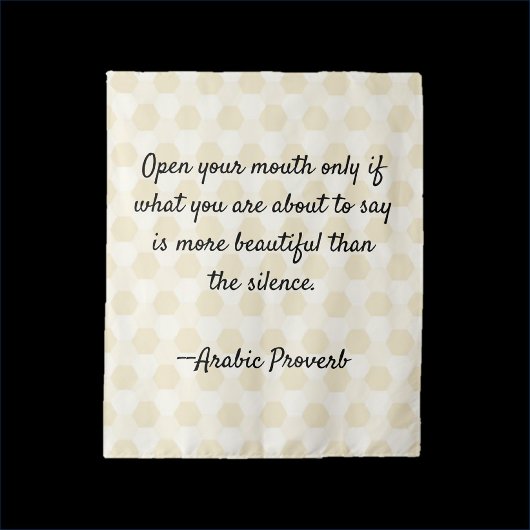 Sprichwörterbuch Wandteppich