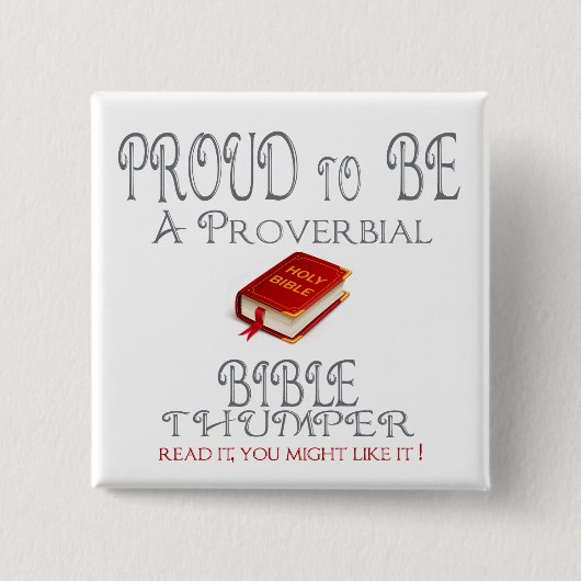 Sprichwörterlicher Button (Vorderseite)