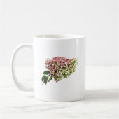 Sprig von Hydrangea Kaffeetasse (Links)