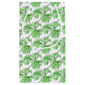 Sprig von Petersilie Kräuterkunst Kleine Geschenktüte (Rückseite)