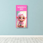 Sprightly & Spry Leinwanddruck (Insitu (Holzboden))