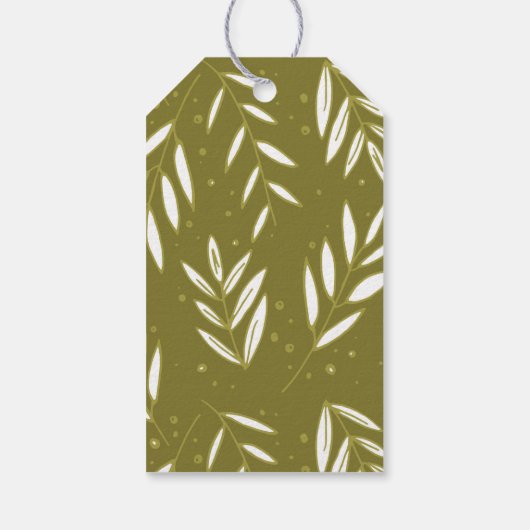 Sprigs Botanical Geschenkanhänger (Rückseite)