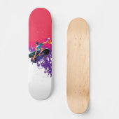 Spring 4 Color Skateboard (Vorderseite)