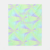 Spring Abstrakt Stars Fleece Blanket (Vorderseite)