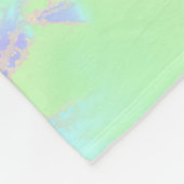 Spring Abstrakt Stars Fleece Blanket (Ecke)
