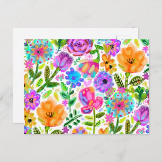 Spring all year postkarte (Vorne/Hinten)