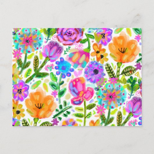 Spring all year postkarte (Vorderseite)