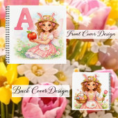 Spring Alphabet Letter A Notebook for Kids Notizblock