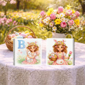 Spring Alphabet Letter B Notebook for Kids Notizblock