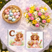 Spring Alphabet Letter C Notebook for Kids Notizblock
