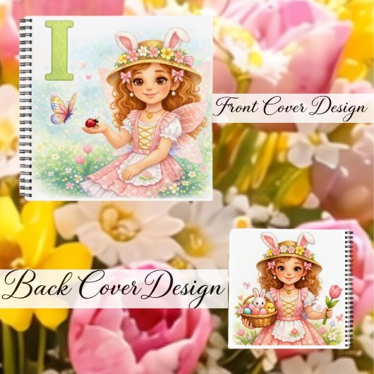 Spring Alphabet Letter I Notebook for Kids Notizblock