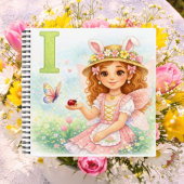 Spring Alphabet Letter I Notebook for Kids Notizblock