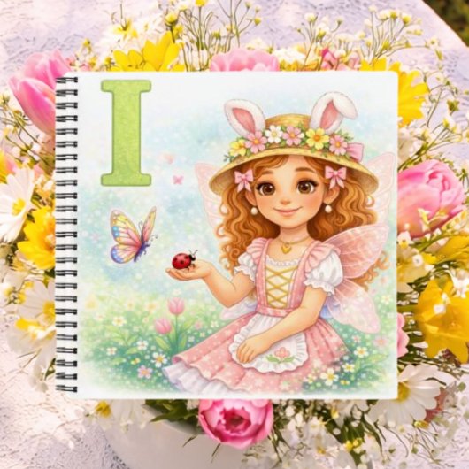 Spring Alphabet Letter I Notebook for Kids Notizblock