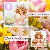 Spring Alphabet Letter O Notebook for Kids Notizblock