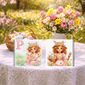 Spring Alphabet Letter P Notebook for Kids Notizblock