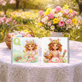 Spring Alphabet Letter Q Notebook for Kids Notizblock