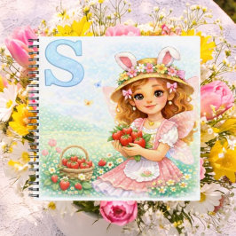 Spring Alphabet Letter S Notebook for Kids Notizblock