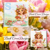Spring Alphabet Letter S Notebook for Kids Notizblock