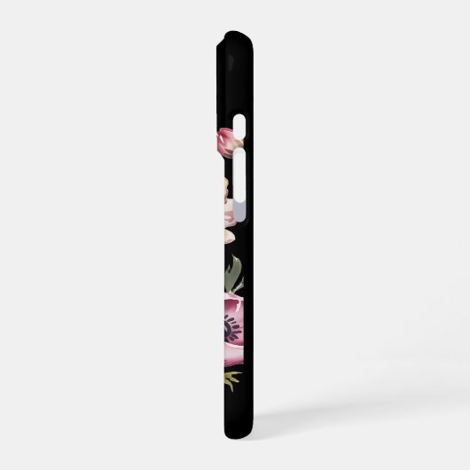 Spring anemone watercolorPhone Case iPhone Hülle (Linke Seite)