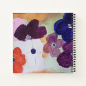 Spring Anemones SpiralNotebook Notizblock (Rückseite)