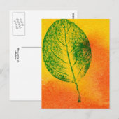 "Spring Apple #4" Landstraßen Postkarte (Vorne/Hinten)